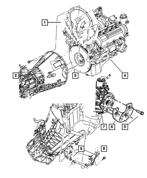 Clutch Housing for 2008 Jeep Liberty #0