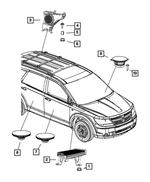 5064302AE - : Amplifier for Mopar Image