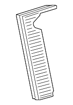 7L0129620A - Maintenance &amp; Lubrication: Engine Air Filter for Volkswagen: Touareg Image