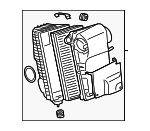 7L0129607 - : Air Cleaner Assembly for Volkswagen Image