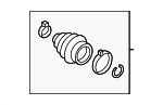 3Q0498203A - Suspension: Outer Boot for Volkswagen Image