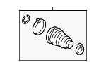 5Q0498201H - Suspension: Inner Boot for Volkswagen Image