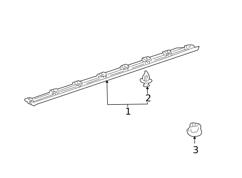 Exterior Trim - Pillars for 2006 Toyota Matrix #0