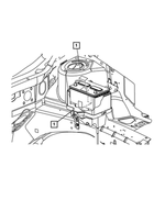 4606793AA - Labels: Battery Label for Mopar Image image