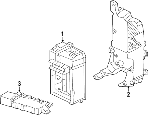 Fuse & Relay for 2023 Mercedes-Benz SL 43 AMG&reg; #4