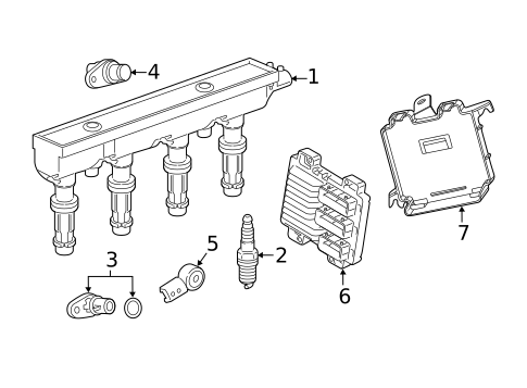 Ignition System for 2011 Chevrolet Volt #0