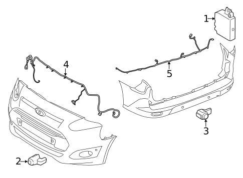 Electrical Components for 2019 Ford Transit Connect #1