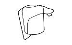 BK3Z6131112AH - Body: Interior Quarter Panel Cup Holder for Ford Image