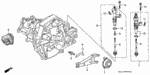 22825PX5A00 - Transmission - Manual: BOLT, RELEASE FORK for Honda Image