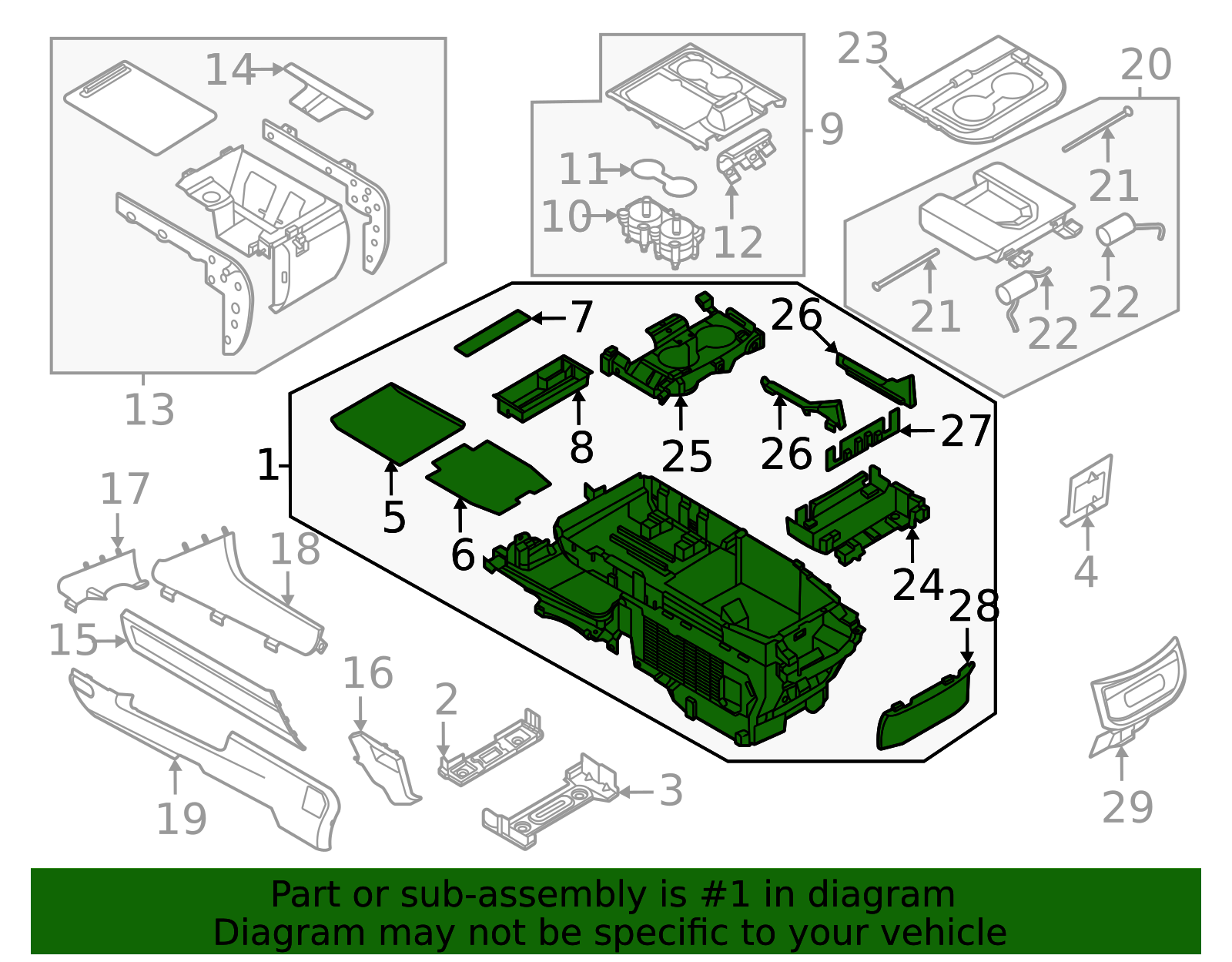 ☆*:.。. user_ef580353ページ.。.:*☆ tl1z40045a36ba - Ford Console Assembly | Levittown Ford Parts