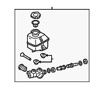 58510B1000 - Body: Master Cylinder for Hyundai Image