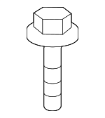1125306203 - Electrical: Headlamp Mount Bolt for Kia: Amanti, Optima, Rondo, Sorento, Spectra, Spectra5 Image
