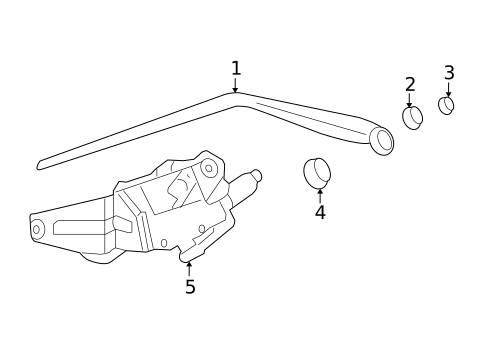 Wiper & Washer Components for 2005 Chevrolet Equinox #1