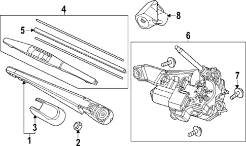 Wipers for 2025 Honda CR-V #1