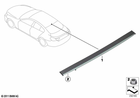 Third Stoplamp for 2019 BMW 640i #0