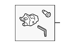 4637601200 - Body: Lock Cylinder for Mercedes-Benz Image