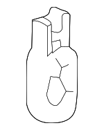 34901SB0671 - Electrical: License Lmp Bulb for Honda: Accord, Civic, CR-V, CR-Z, Crosstour, CRX, Element, Fit, Insight, Odyssey, Pilot, Prelude Image