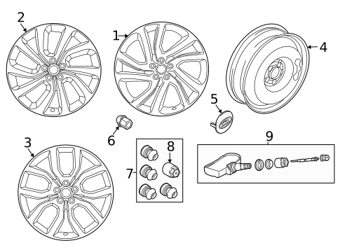 Wheels for 2021 Land Rover Discovery Sport #0