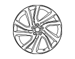 LR085994 - : Wheel, Alloy for Land-Rover Image
