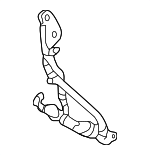 8V7827300B - : Deck Lid Hinge for Audi: A3, A3 Quattro Image