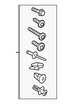 8V7098617 - : Mount Kit for Audi: A3, A3 Quattro Image