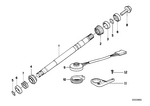 32311160060 - Steering: Steering Spindle Upper for BMW Image