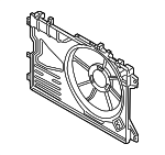 PAF215210 - Cooling System: Fan Shroud for Mazda: 3 Image