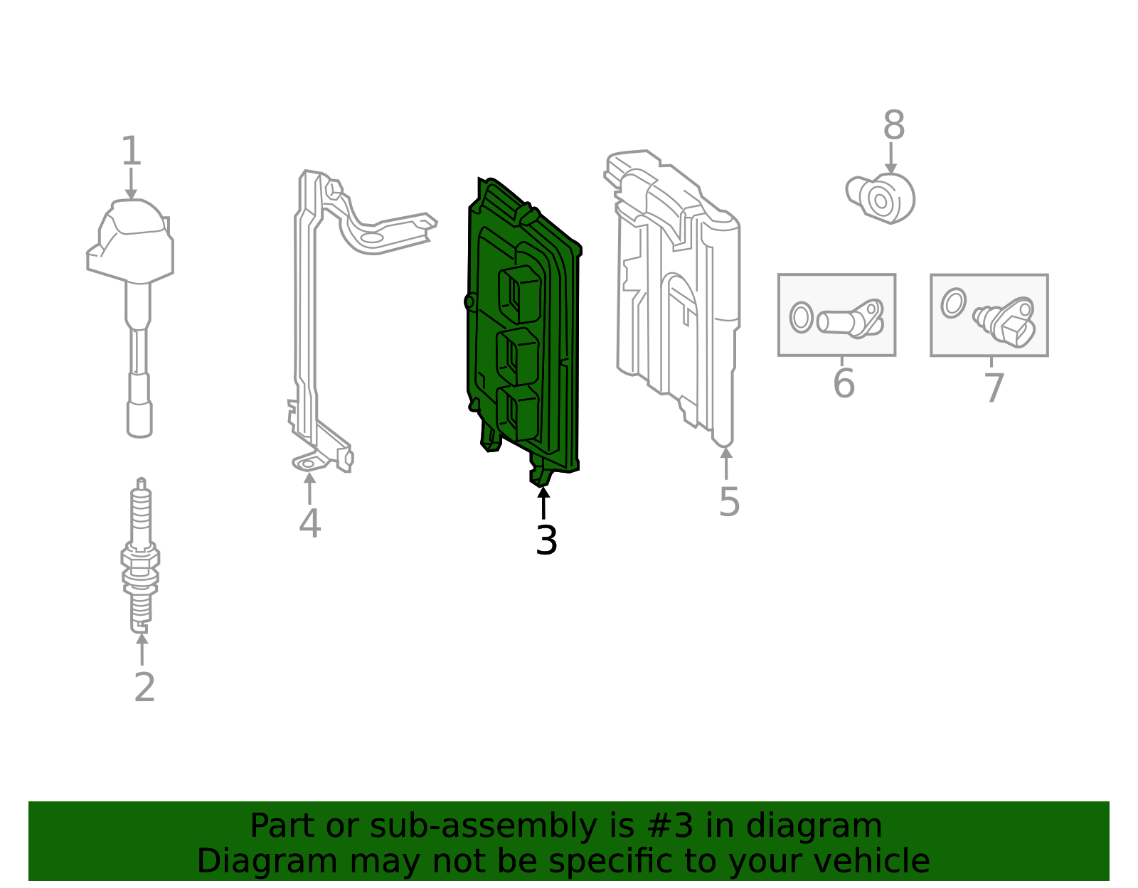 37820-5K1-A56 - Control Module Powertrain (Rewritable) - 2014 2015 ...