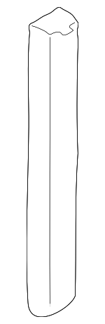 MJA4210AA - : Radiator Seal for Jaguar: XK8, XKR Image