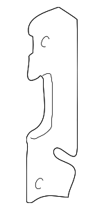 MJB4214BA - : Side Plate for Jaguar Image