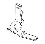 64227435730 - : Rear Duct for BMW: 840i, 840i Gran Coupe, 840i xDrive, 840i xDrive Gran Coupe, M8, M8 Gran Coupe, M850i xDrive, M850i xDrive Gran Coupe Image