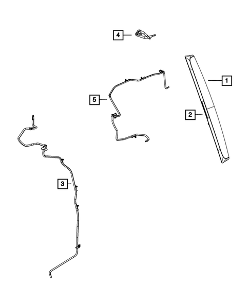 Wiper and Washer System for 2012 Ram C/V #2
