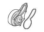 19200RAAA01 - Cooling System: 2003-2011 Honda 2.4.L Water Pump Element Accord CR-V for Honda: Accord, CR-V, Element Image