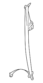 64661XA00AEU - : Lap &amp; Shoulder Belt for Subaru Image