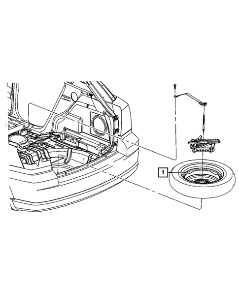 Trunk for 2009 Dodge Caliber #0