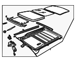 EED101220 - Body: Sunroof Assembly for Land-Rover Image