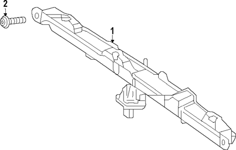 High Mounted Stop Lamp for 2023 Mercedes-Benz EQB 350 #0