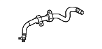 1902701000 - Cooling System: Oil Cooler Line for Mercedes-Benz Image