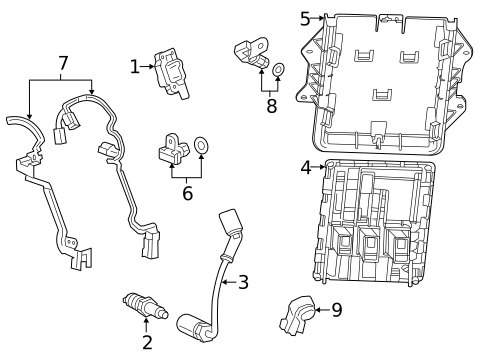 Powertrain Control for 2025 Chevrolet Silverado 3500 HD #0