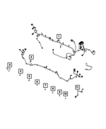 6101794 - Electrical: Hex Head Bolt And Coned Washer for Mopar Image