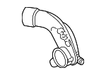 78133356S - Engine: Intake Duct for Audi: A4, A4 Quattro, A6, A6 Quattro Image