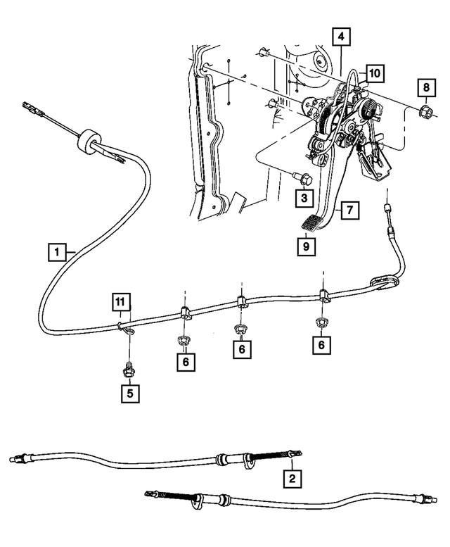 6505559AA - Brakes: Hex Head Screw And Washer for Mopar Image