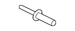 XR817594 - Brakes: Brake Dust Shield Rivet for Jaguar Image
