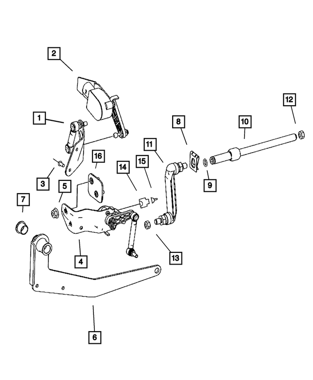 68013738AA - Rear Wheel Drive; Differential and Drive Line: Bracket for Dodge: Sprinter 2500, Sprinter 3500 Image