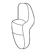 84614S06000 - Body: Tie Down Hook for Honda: Insight Image