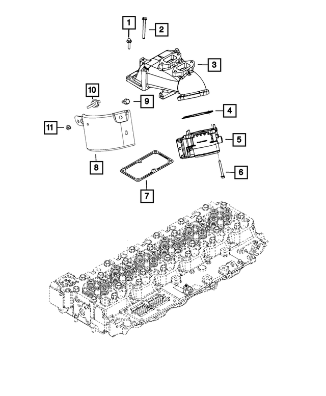 68038158AA - Fuel: Hex Flange Head Bolt, Mounting for Mopar Image image