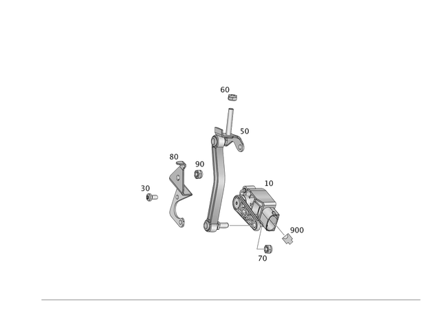 1517 - Front Axle: Hexalobular Screw for Mercedes-Benz Image image