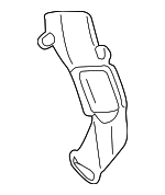 1L2Z18D352AB - Body: Rear Duct for Ford: Explorer | Lincoln: Aviator | Mercury: Mountaineer Image