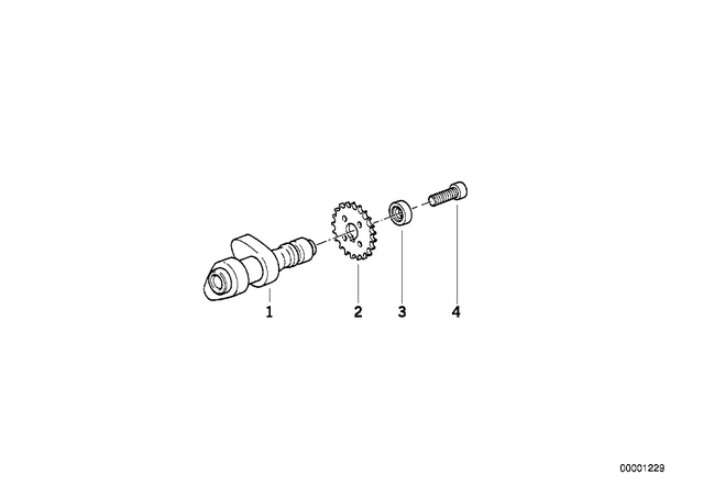 11311340963 - : Camshaft Camshaft for BMW-Motorrad Image