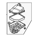 32283671 - Engine: Air Cleaner Assembly for Volvo Image